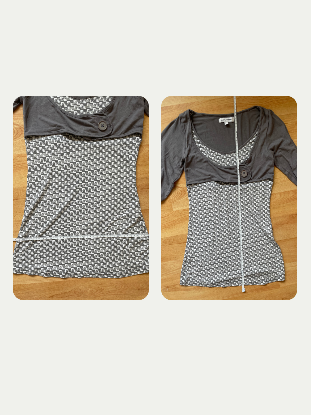 Jennyfer Grey Long T Shirt
