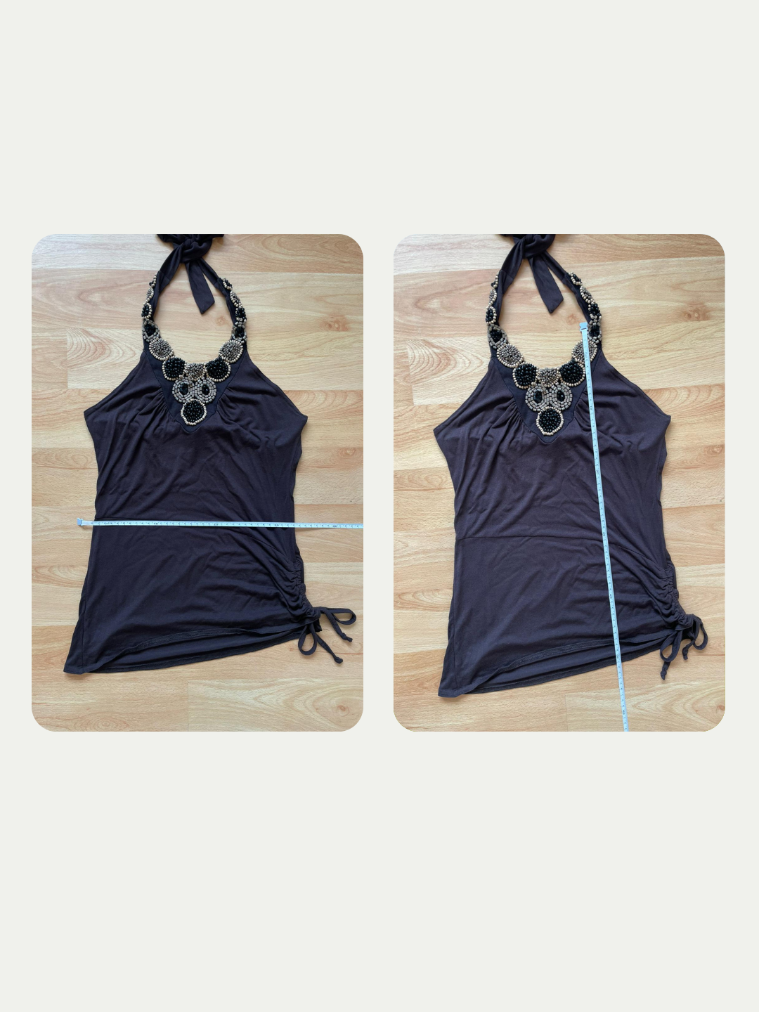 Tissaia Beaded Halter