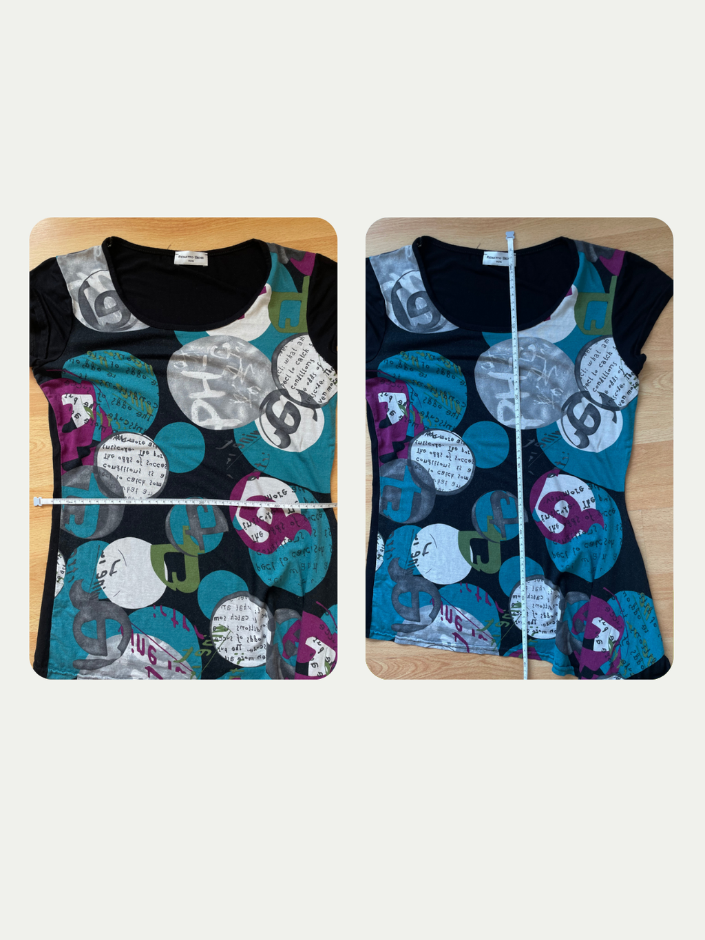 Renatto Bene Patterned T Shirt