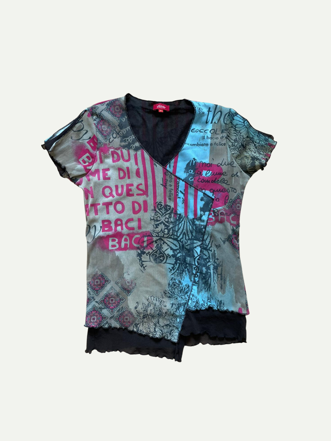 Nina Kalio Patterned T Shirt