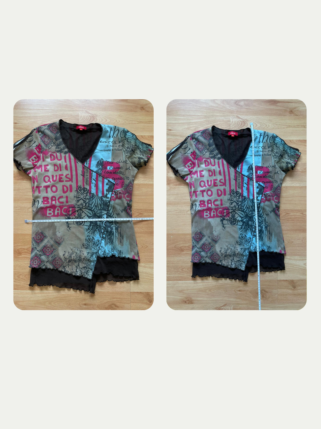 Nina Kalio Patterned T Shirt