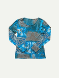 Long Sleeve Mesh T Shirt