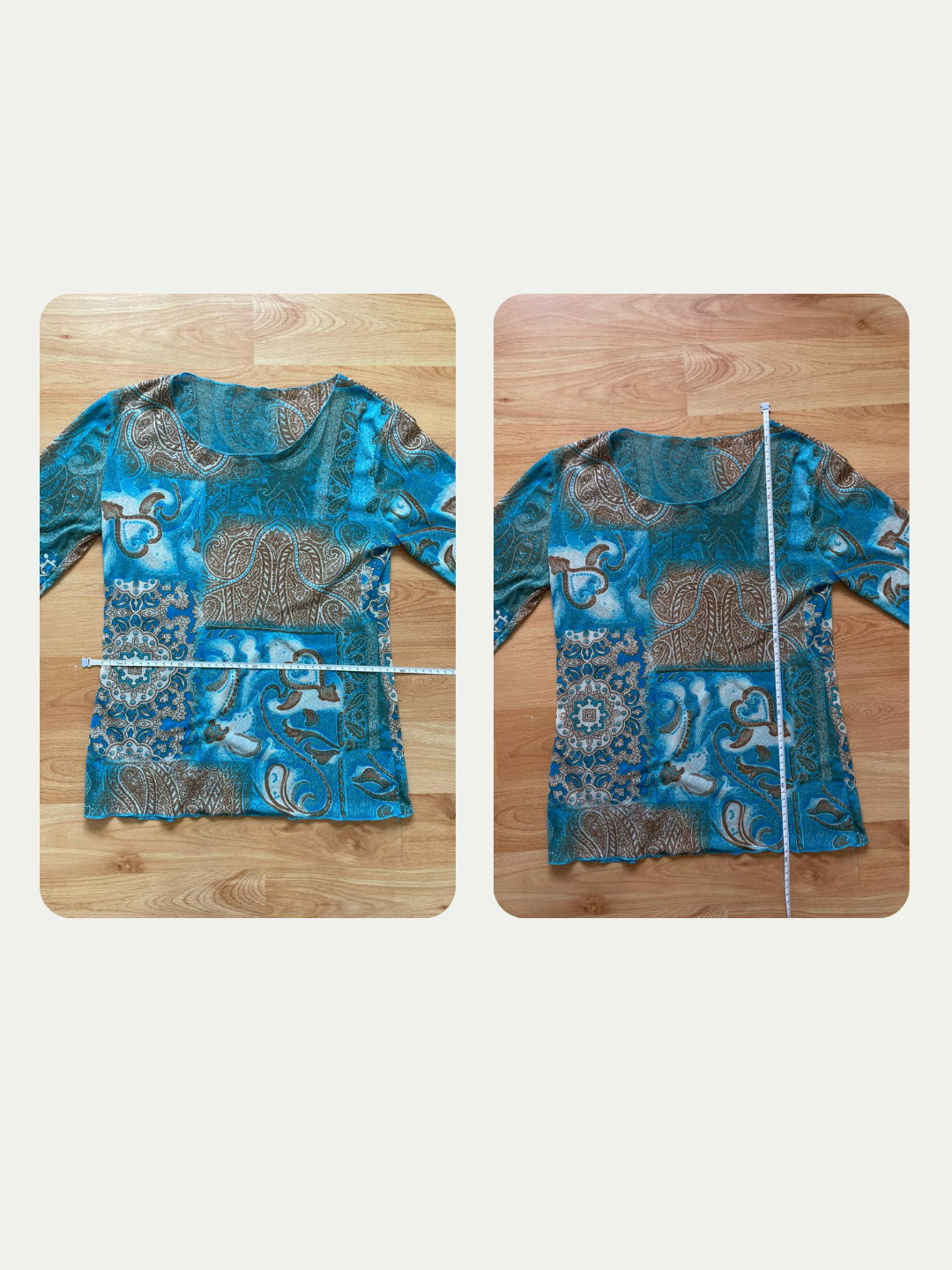 Long Sleeve Mesh T Shirt