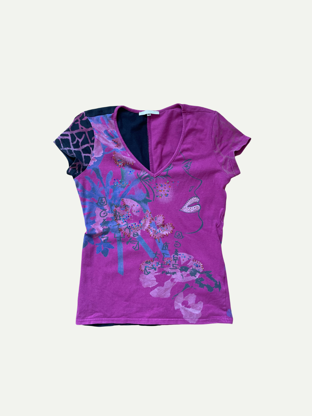 Etam Patterend T Shirt