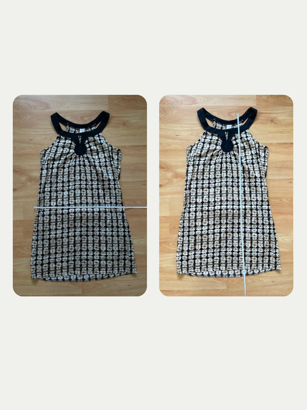 Camaieu Patterned Halter Dress
