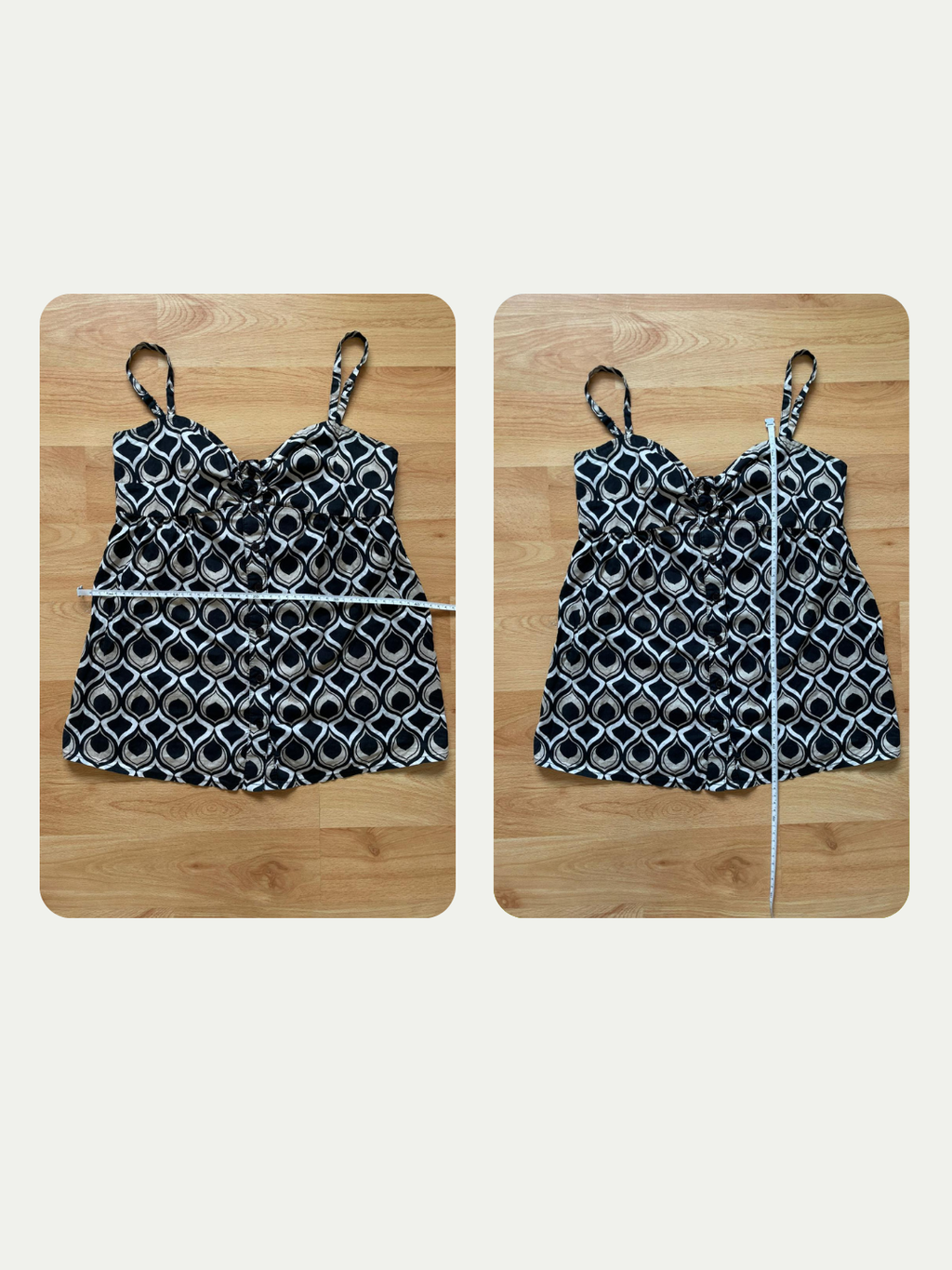 H&M Patterned Tank Top