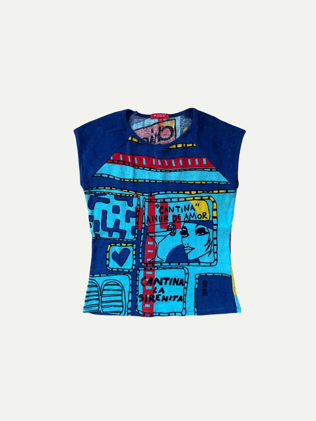 Noun Patterned T Shirt