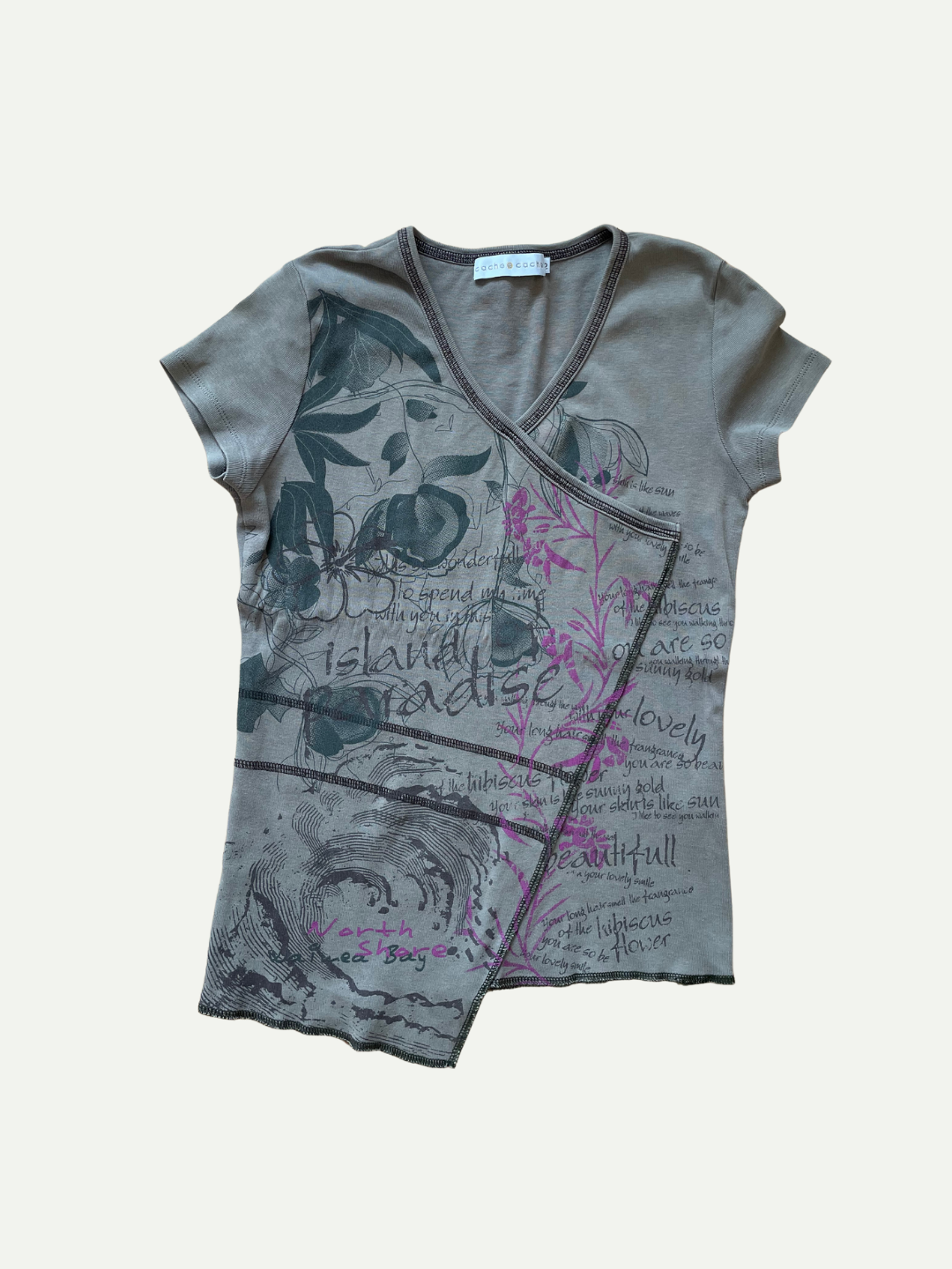 Cache Cache Patterned T Shirt
